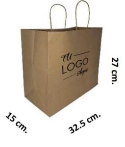 bolsa de papel boutique