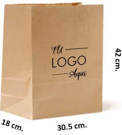 Bolsa de papel grande Corper