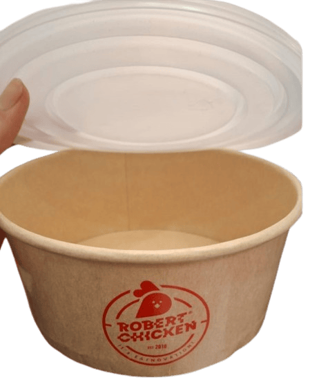 Bowl biodegradable personalizado