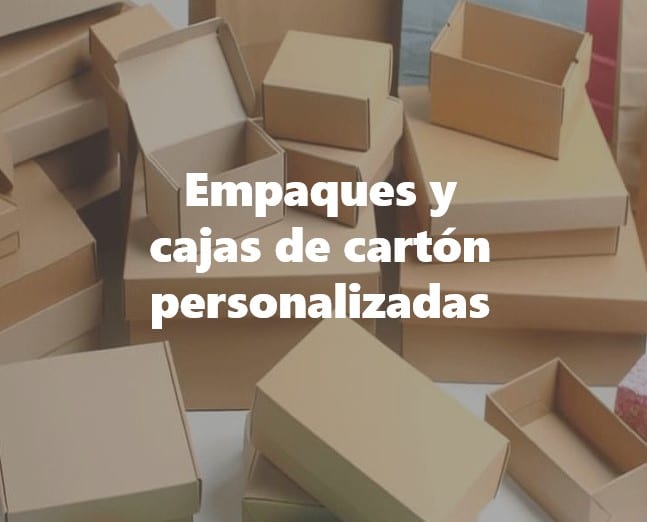 empaques de cartón y cajas de cartón CORPER